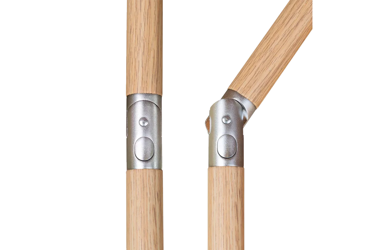 Alu wood ultra parasoll med vev och tilt 300 x 200 cm - Bild 6