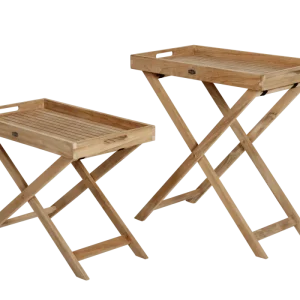 Turin teak brickbord 70 x 40 cm
