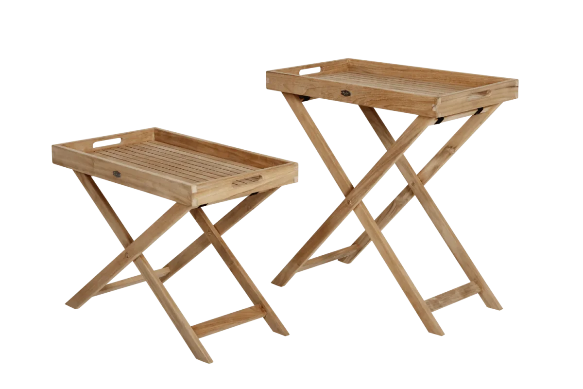 Turin teak brickbord 70 x 40 cm
