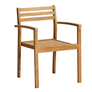 Oxford stol med armstöd