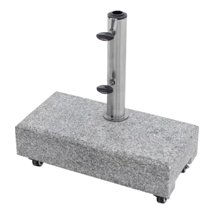 Derby granit parasollfot 25 kg med hjul