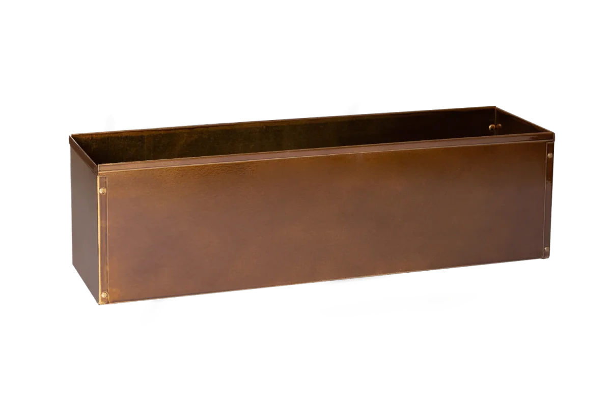 Liva balkonglåda koppar 60 / 80 / 100 cm