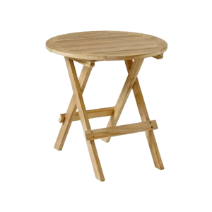 Moni teak sidobord Ø50 cm