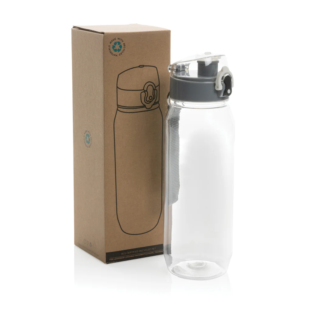 Yide läckagesäker låsbar vattenflaska 800ml RCS PET - Bild 5