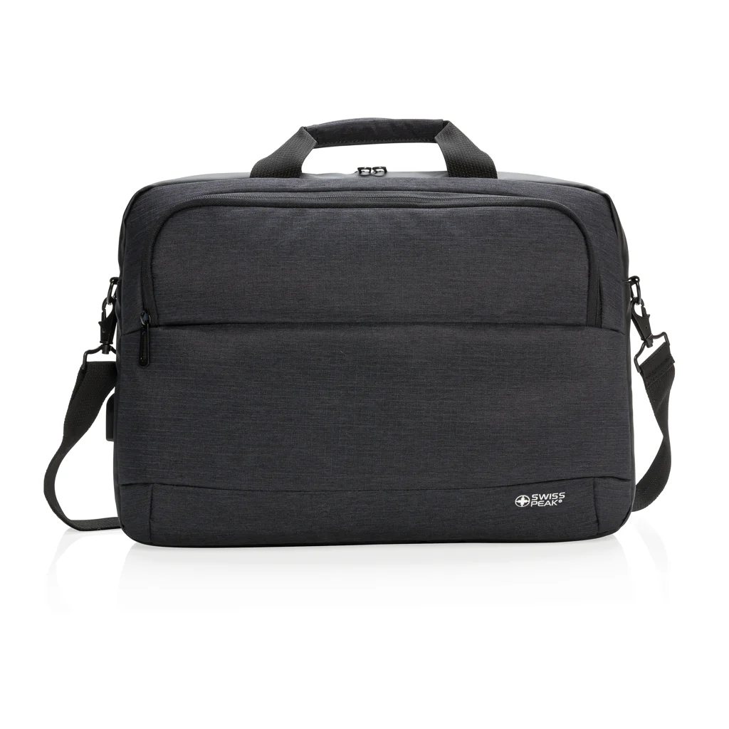 Swiss Peak modern 15” laptopväska - Bild 7