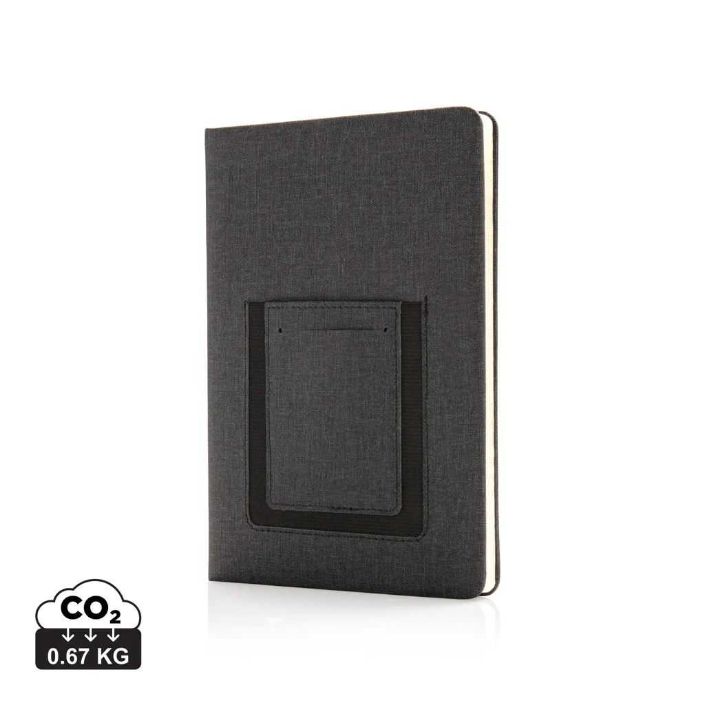Deluxe A5 anteckningsbok med telefonfack - Bild 2