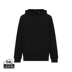 IQONIQ Yengo hoodie i återvunnen bomull med sidofickor för b