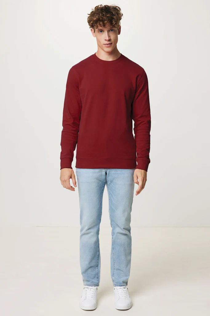 IQONIQ Zion sweatshirt i återvunnen bomull - Natural Colors - Bild 7